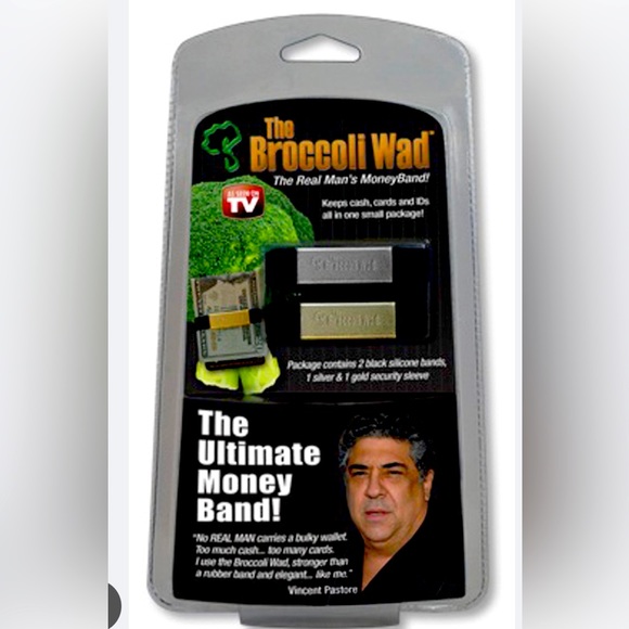 As Seen On TV Other - Brand New- The Broccoli Wad-As Seen On TV-the ULTIMATE MONEY CLIP